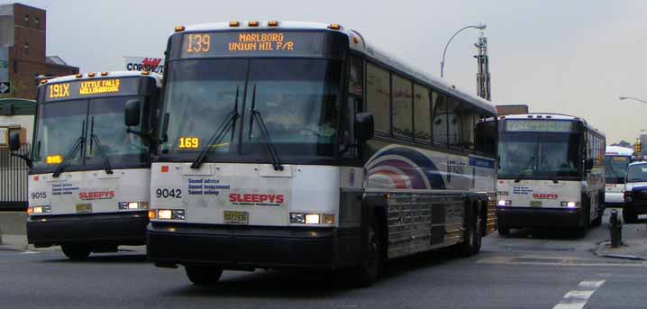 NJ Transit MCI D4500CL 9015 & 9042 and 7678